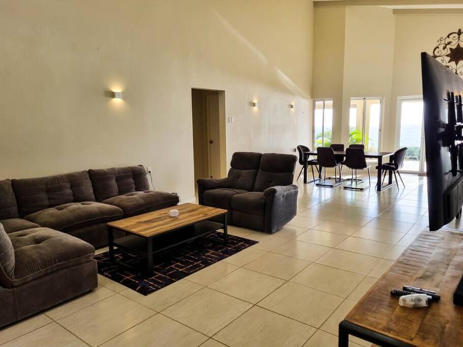 Villa With Pool And Sea View Fontein Esterno foto