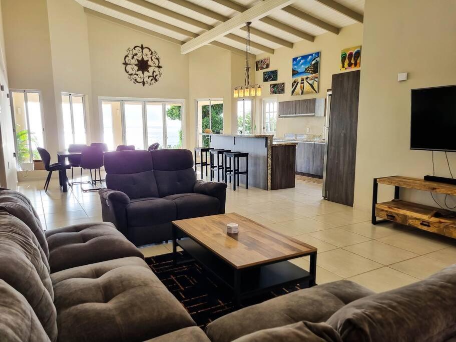 Villa With Pool And Sea View Fontein Esterno foto